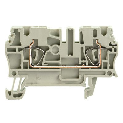 Weidmuller Verbindingsrijgklem 0,5-4MM² eendr. grijs
