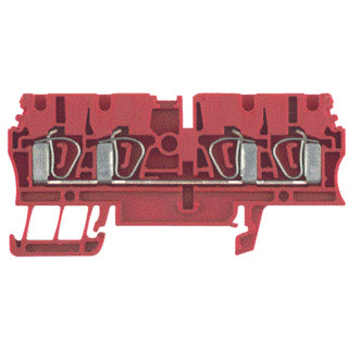 Weidmuller Verbindingsrijgklem 0,5-4MM² eendr. rood
