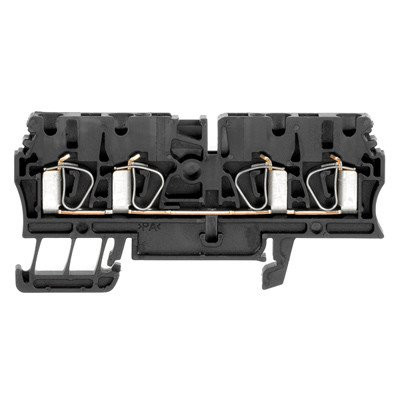 Weidmuller Verbindingsrijgklem 0,5-4MM² eendr. zwart
