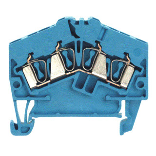 Weidmuller Verbindingsrijgklem 0,5-4MM² eendr. blauw