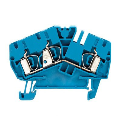 Weidmuller Terminal block verbindingsrijgklem 0,5-6MM² eendr. blauw