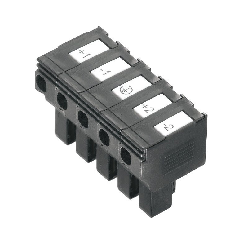 Weidmuller Fieldpower plug-in connector push in 0.5 MM²-4 MM² no. of poles