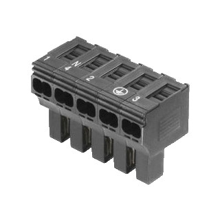Weidmuller Fieldpower plug-in connector push in 0.5 MM²-4 MM² no. of poles