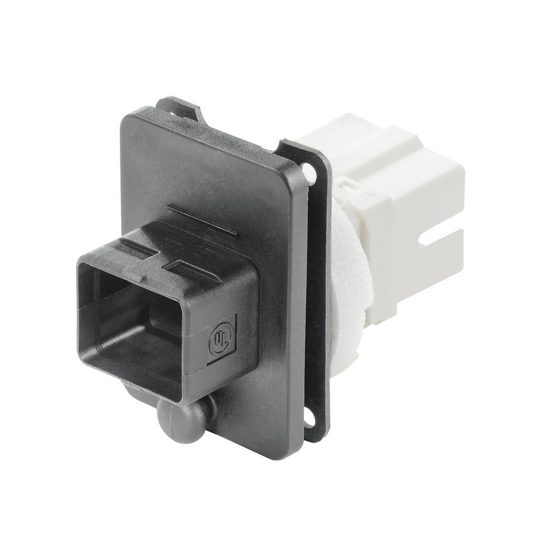 Weidmuller Flange fo ip67 version 4 coupling from SCRJ on 2*SC multimode pof