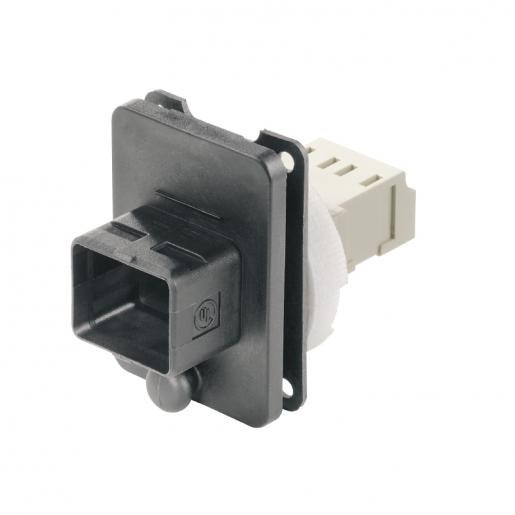 Weidmuller Flange fo ip67 version 4 LC duplex coupling multimode