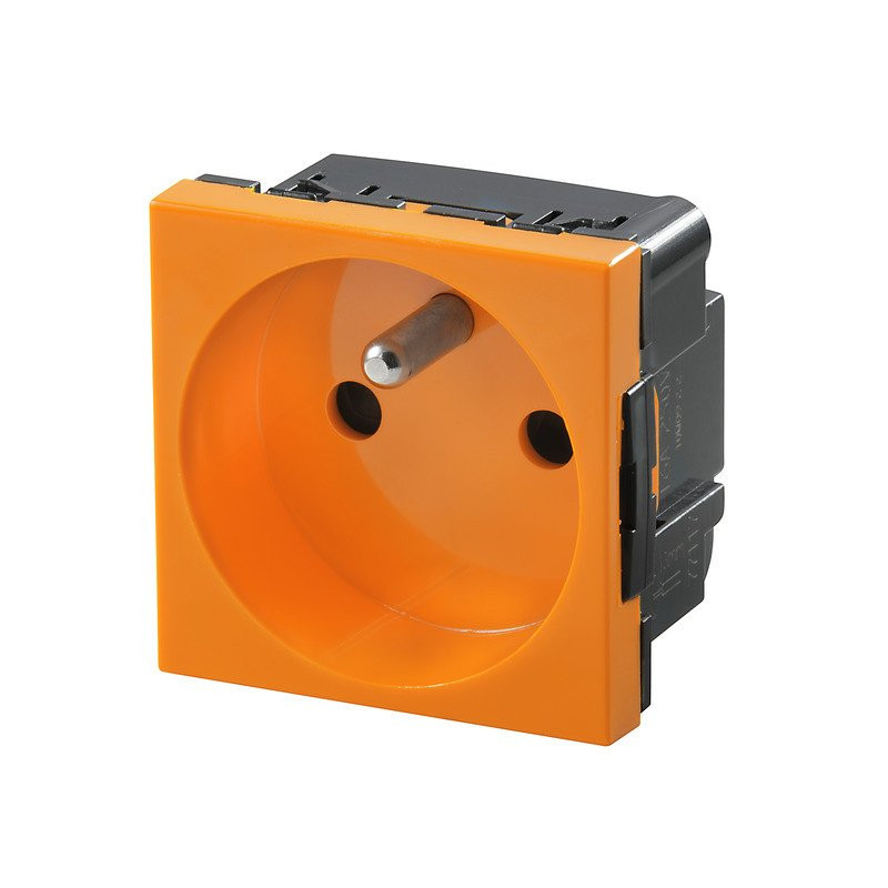 Weidmuller Frontcom insert power large type E socket FR orange