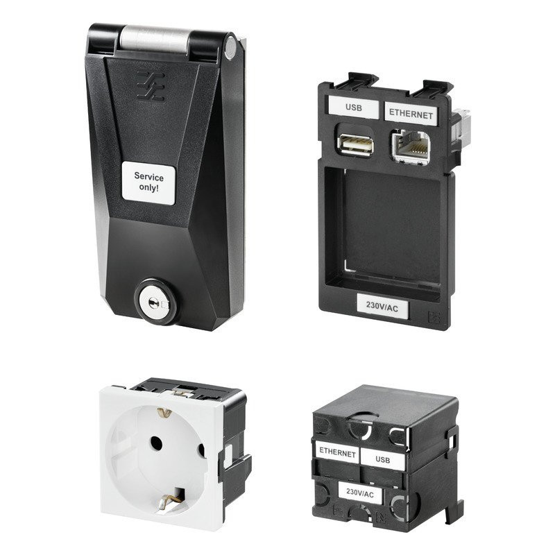Weidmuller Elektronicabehuizing frontcom gesloten