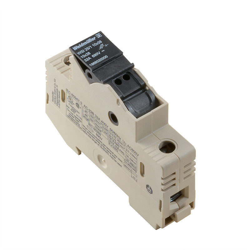 Weidmuller Fuse terminal screw connection fuse cartridge closed screw connect