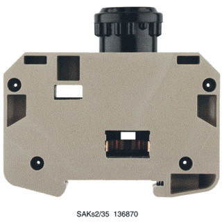 Weidmuller Fuse terminal screw connection fuse cartridge for screwable cross-C