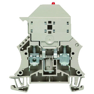 Weidmuller Fuse terminal screw connection fuse isolator with led for screwabl