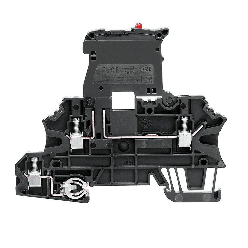 Weidmuller Fuse terminal screw connection fuse isolator with pe connection fo