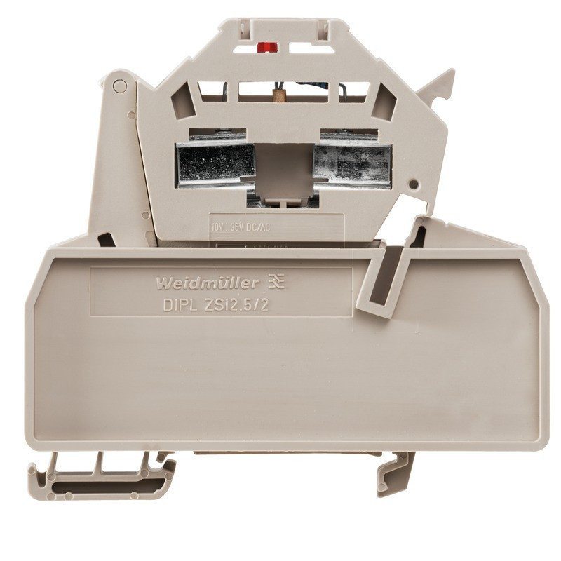 Weidmuller Fuse terminal tension-clamp connection fuse cartridge with led for