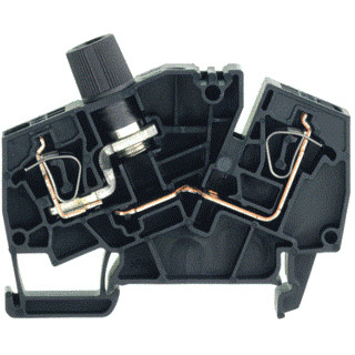 Weidmuller Fuse terminal tension-clamp connection fuse cartridge without led,
