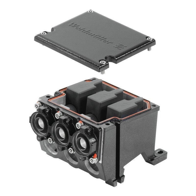 Weidmuller HDC kits High Performance connector for industrial connectors, series: highpowe