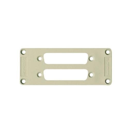 Weidmuller Heavy duty connectors accessories adapter plate size: 6 plastic G