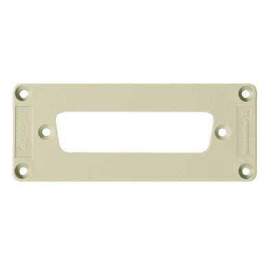 Weidmuller Heavy duty connectors accessories adapter plate size: 6 plastic G
