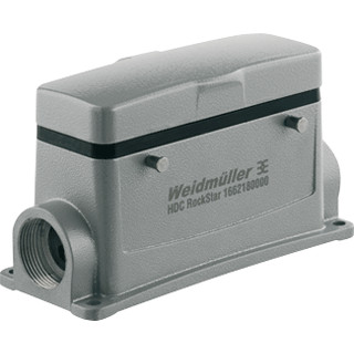 Weidmuller HDC behuizing rechthoekige connectoren ip65 B76,8MM H86MM sokkelbehuizing zij