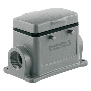Weidmuller HDC behuizing rechthoekige connectoren ip65 B89,2MM H97MM zij