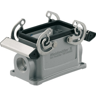 Weidmuller HDC behuizing rechthoekige connectoren ip65 B53,5MM H57MM sokkelbehuizing zij