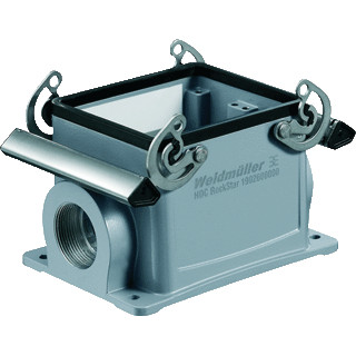Weidmuller HDC behuizing rechthoekige connectoren ip65 B97MM H79MM zij