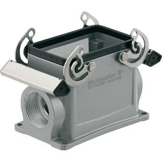 Weidmuller HDC behuizing rechthoekige connectoren ip65 B68MM H75MM zij