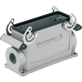 Weidmuller HDC behuizing rechthoekige connectoren ip65 B57,5MM H84MM sokkelbehuizing zij
