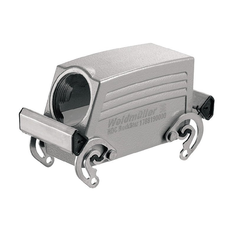Weidmuller HDC behuizing rechthoekige connectoren ip65 B55MM H61MM zij