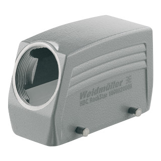 Weidmuller HDC behuizing rechthoekige connectoren ip65 B59MM H61MM zij