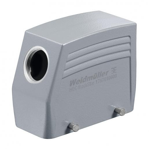 Weidmuller HDC behuizing rechthoekige connectoren ip65 B59MM H76MM zij