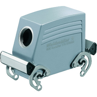 Weidmuller HDC behuizing rechthoekige connectoren ip65 B55MM H76MM zij