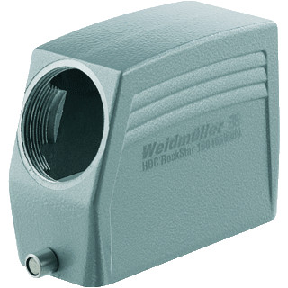 Weidmuller HDC behuizing rechthoekige connectoren ip65 B45,5MM H76MM zij