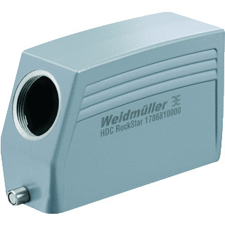 Weidmuller HDC behuizing rechthoekige connectoren ip65 B45,5MM H76MM zij