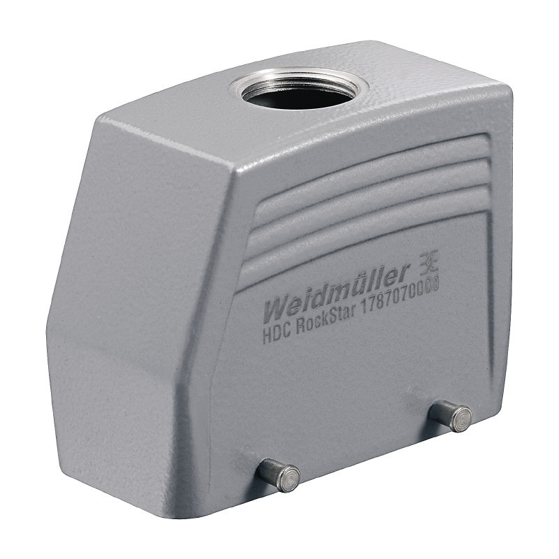 Weidmuller HDC behuizing rechthoekige connectoren ip65 B59MM H76MM boven