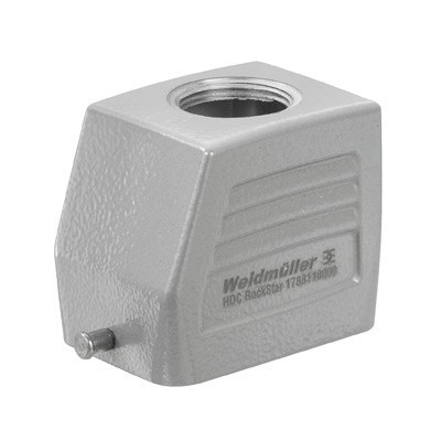 Weidmuller HDC behuizing rechthoekige connectoren ip65 B43MM H52MM boven