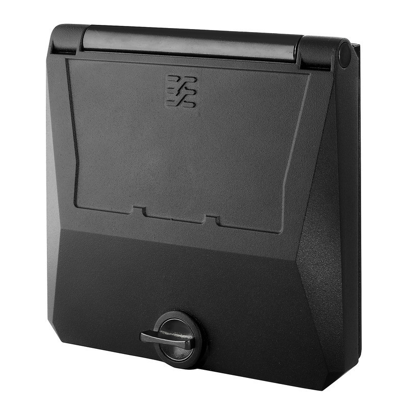 Weidmuller Industrial Ethernet Component Housing, double frame, metal cover, control knob locking, ne