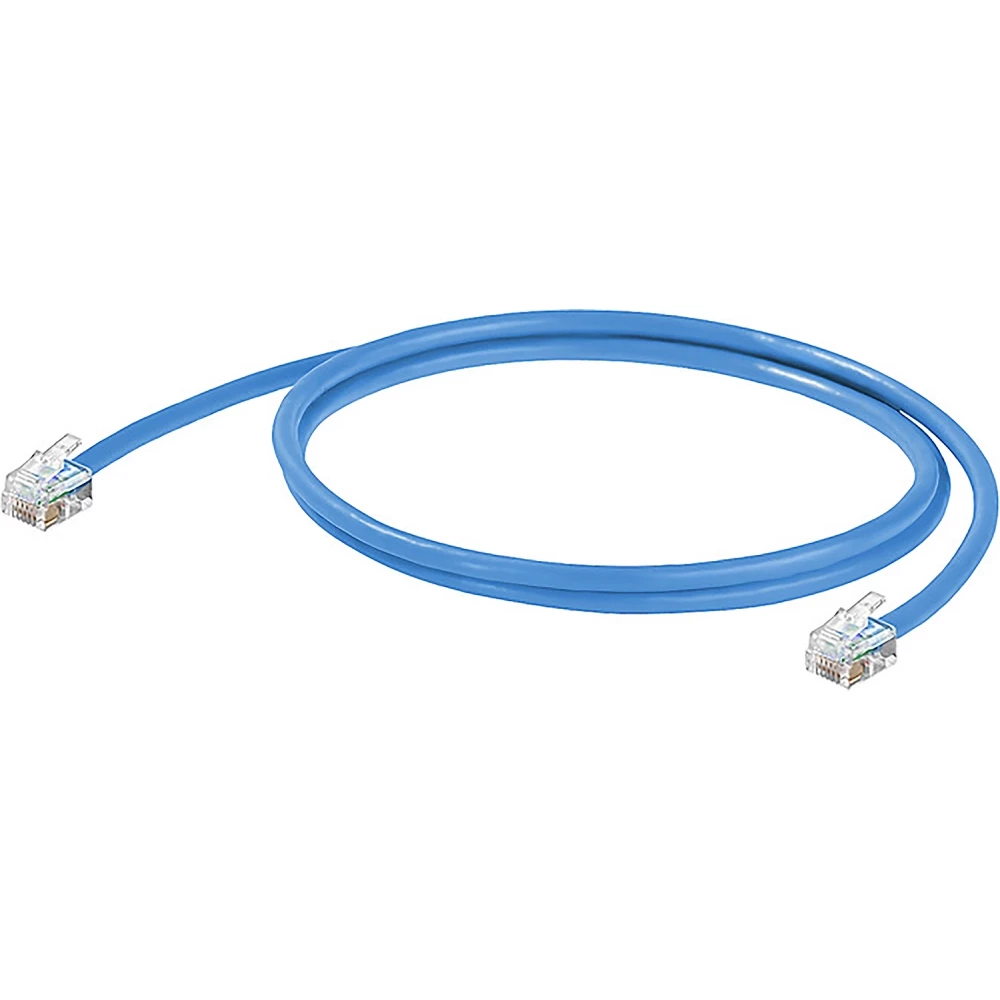 Weidmuller Industrial Ethernet Patchcable Smart metering, RJ12, RJ12, number of poles: 6, length: 0.3