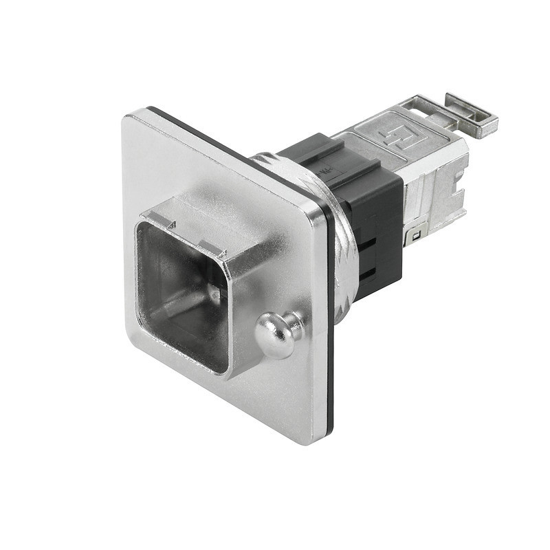 Weidmuller Industrial Ethernet RJ45 Connector, ip67, connection 1: RJ45, connection 2: idctia-568aawg