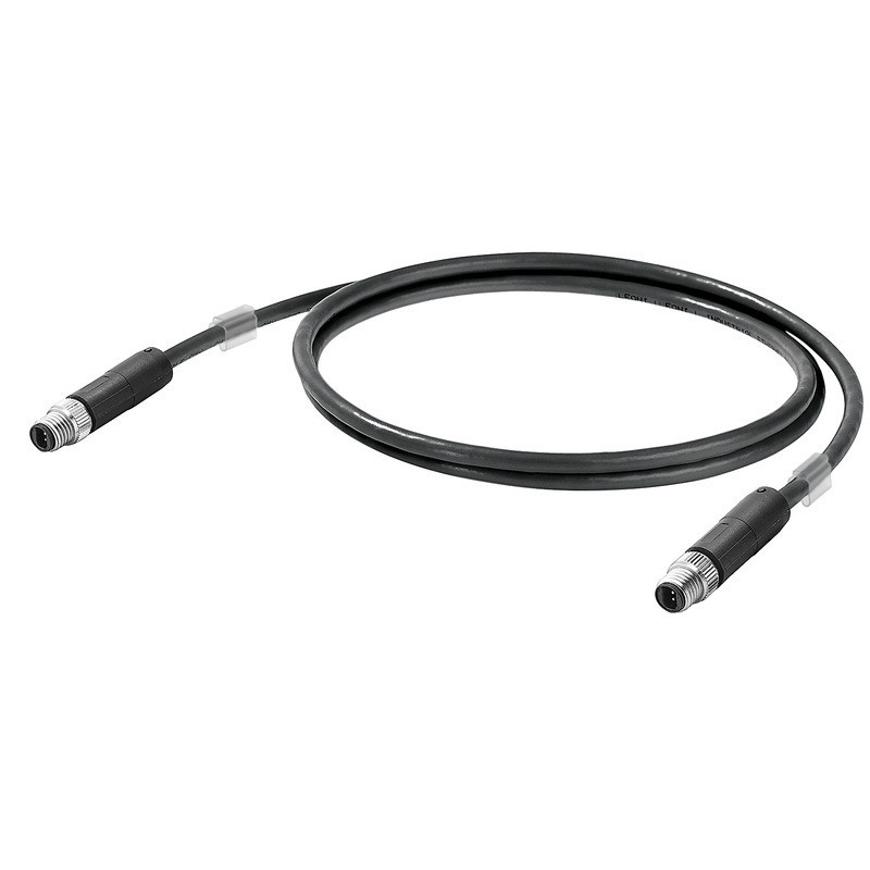 Weidmuller Industrial Ethernet Single Pair ethernet cable (assembled), M8 spe ( iec63171-5) - ip67 pi