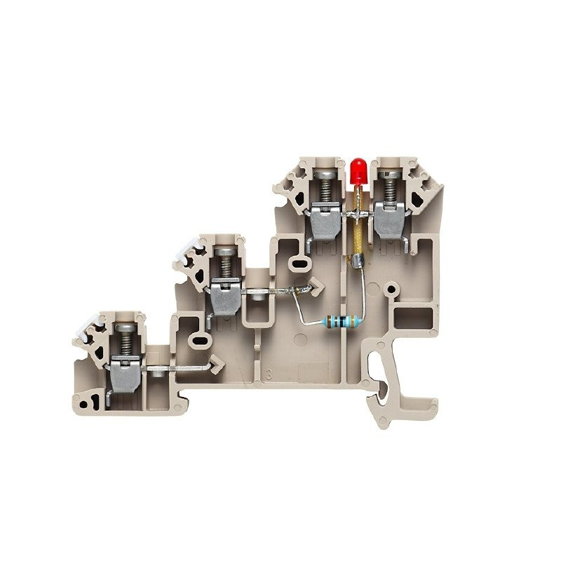 Weidmuller Initiator/actuator terminal screw connection 2.5 MM² 3 V 24 A num