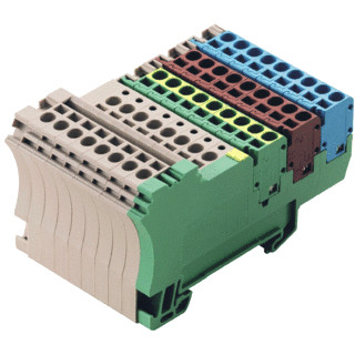 Weidmuller Initiator/actuator terminal tension clamp connection 1.5 MM² 25 V,