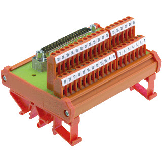 Weidmuller Interface module with terminal connector D-sub connectors acc.to I
