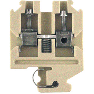 Weidmuller Sak-serie verbindingsrijgklem 0,5-6MM² eendr. 4MM² meerdr. beige