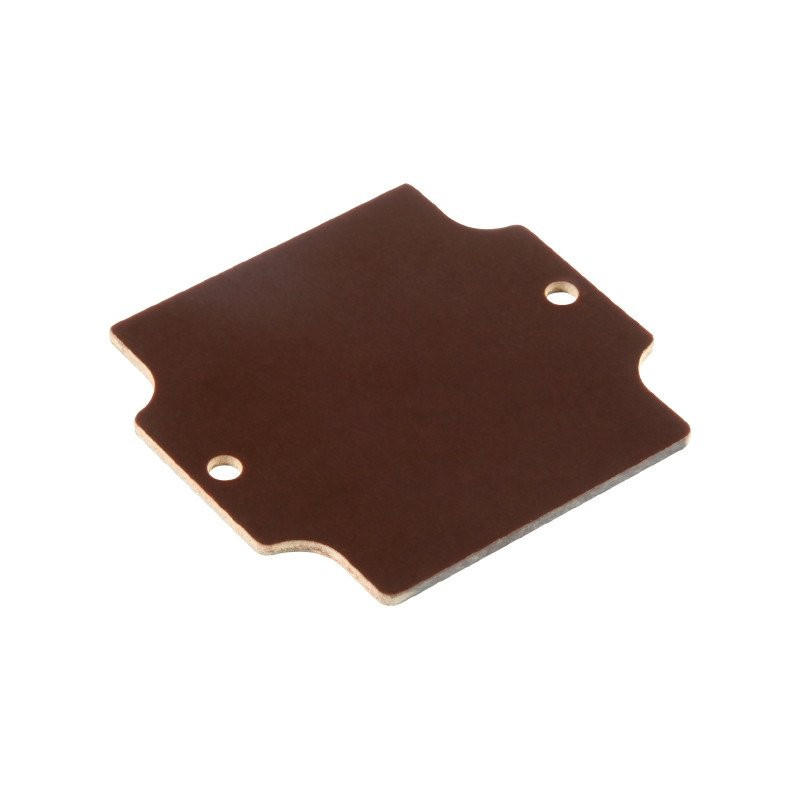 Weidmuller Klippon pok (polyester empty enclosure) mounting plate height: 64 MM