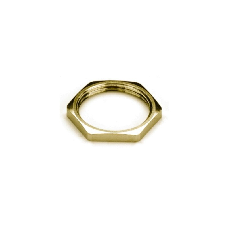 Weidmuller Locknut for cable gland (metal) M 32 4 MM brass