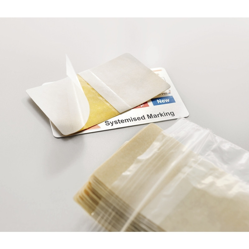 Weidmuller MetalliCard Device Marking, width: 85 MM, printed characters: without, polyester F