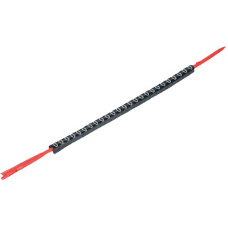 Weidmuller Adercodering etiket 0.2-1.5MM zwart