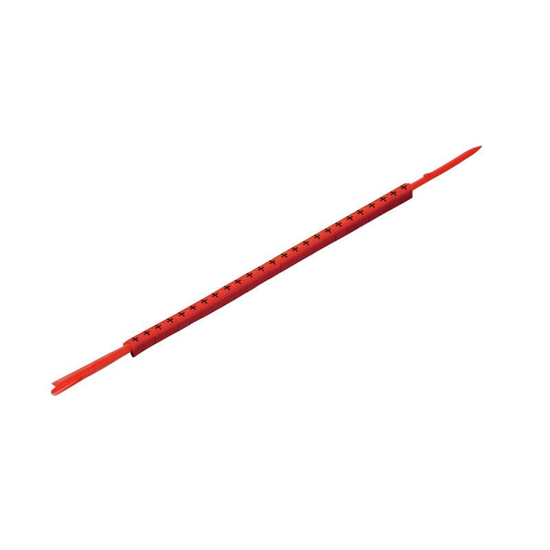 Weidmuller Adercodering etiket 0.2-1.5MM rood