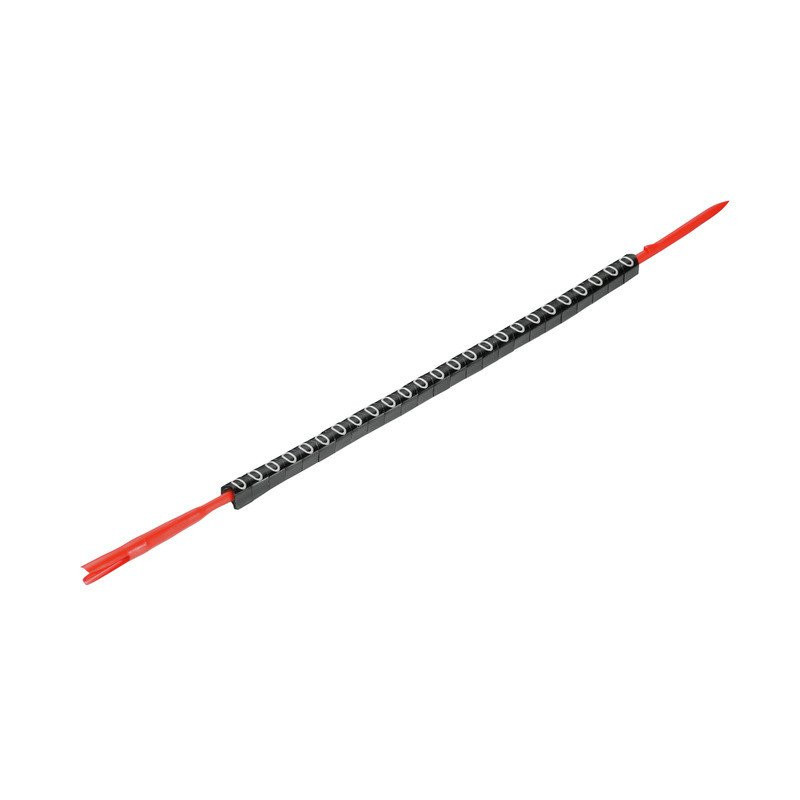 Weidmuller Adercodering etiket 1.5-4MM zwart