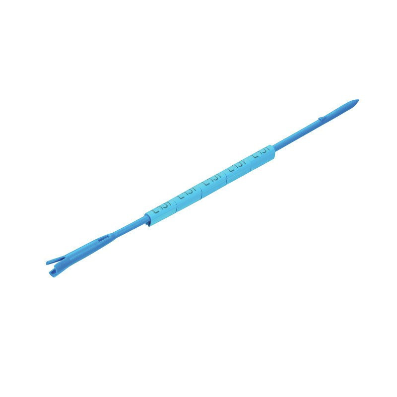 Weidmuller Adercodering etiket 1.5-4MM blauw