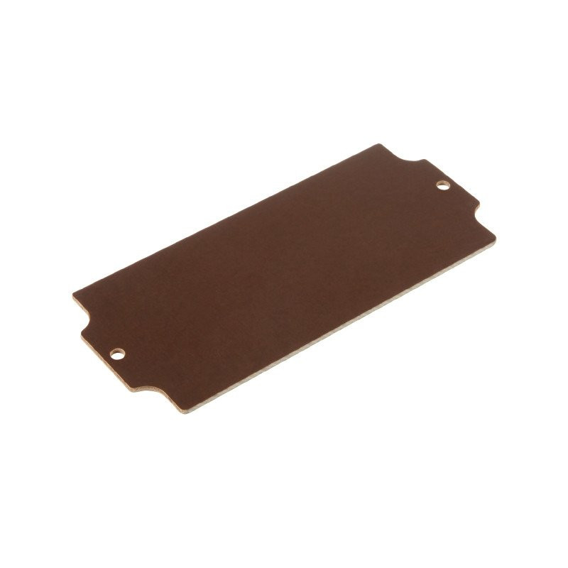 Weidmuller Klippon pok (polyester empty enclosure) mounting plate height: 64 MM